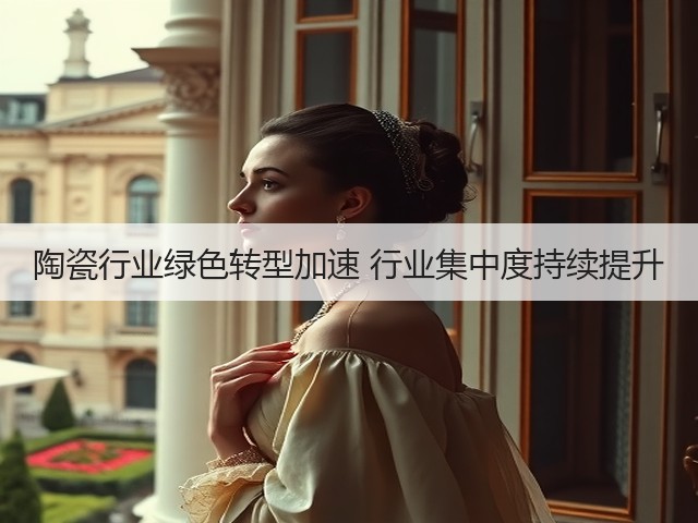 陶瓷行业绿色转型加速 行业集中度持续提升(图2) 陶瓷行业绿色转型加速 行业集中度持续提升(图2)