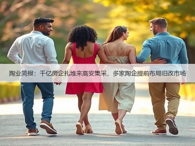 陶业简报:千亿房企扎堆来高安集采,多家陶企提前布局旧改市场(图2) 陶业简报:千亿房企扎堆来高安集采,多家陶企提前布局旧改市场(图2)