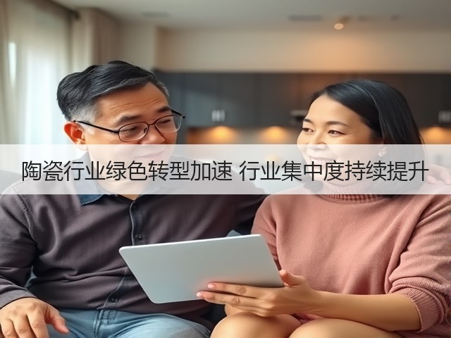 陶瓷行业绿色转型加速 行业集中度持续提升(图3) 陶瓷行业绿色转型加速 行业集中度持续提升(图3)