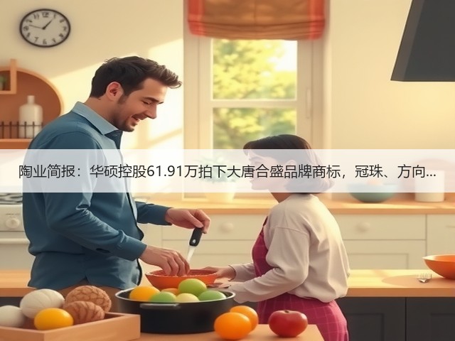 陶业简报:华硕控股61.91万拍下大唐合盛品牌商标,冠珠、方向...(图1) 陶业简报:华硕控股61.91万拍下大唐合盛品牌商标,冠珠、方向...(图1)