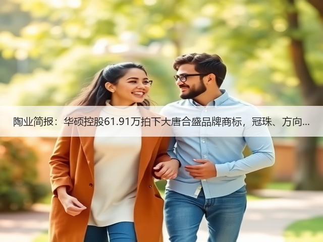 陶业简报:华硕控股61.91万拍下大唐合盛品牌商标,冠珠、方向...(图3) 陶业简报:华硕控股61.91万拍下大唐合盛品牌商标,冠珠、方向...(图3)