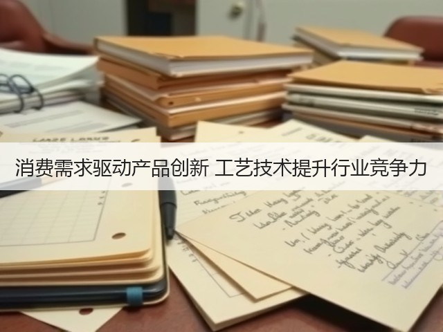 消费需求驱动产品创新 工艺技术提升行业竞争力(图3) 消费需求驱动产品创新 工艺技术提升行业竞争力(图3)