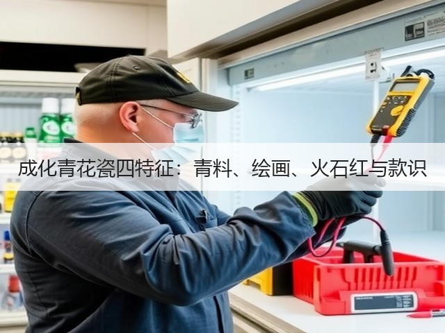 成化青花瓷四特征:青料、绘画、火石红与款识(图1) 成化青花瓷四特征:青料、绘画、火石红与款识(图1)