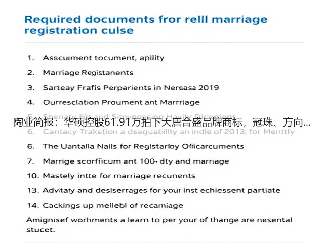 陶业简报:华硕控股61.91万拍下大唐合盛品牌商标,冠珠、方向...(图2) 陶业简报:华硕控股61.91万拍下大唐合盛品牌商标,冠珠、方向...(图2)