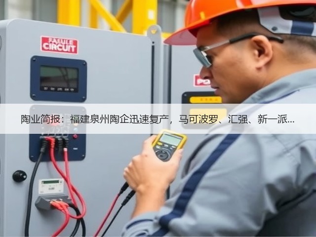 陶业简报:福建泉州陶企迅速复产,马可波罗、汇强、新一派...(图3) 陶业简报:福建泉州陶企迅速复产,马可波罗、汇强、新一派...(图3)