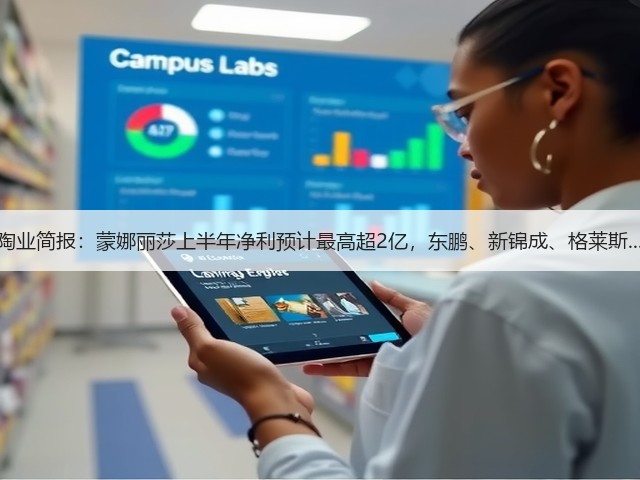陶业简报:蒙娜丽莎上半年净利预计最高超2亿,东鹏、新锦成、格莱斯...(图1) 陶业简报:蒙娜丽莎上半年净利预计最高超2亿,东鹏、新锦成、格莱斯...(图1)