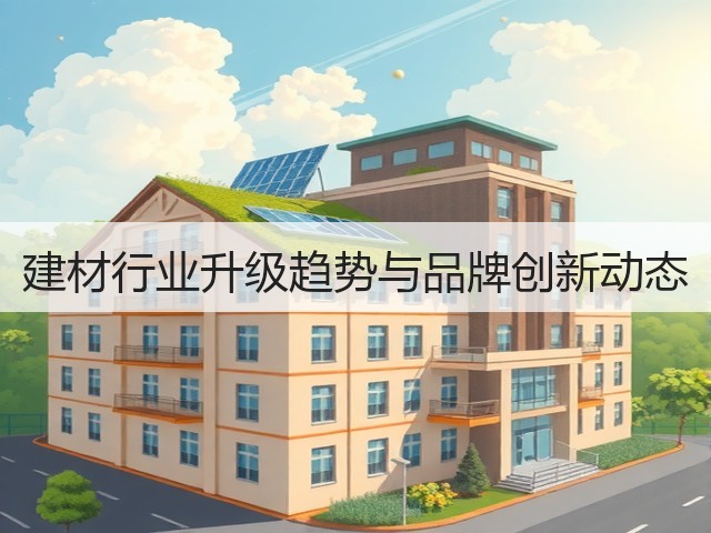 建材行业升级趋势与品牌创新动态(图3) 建材行业升级趋势与品牌创新动态(图3)